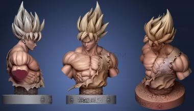 3D model Goku (2) (STL)